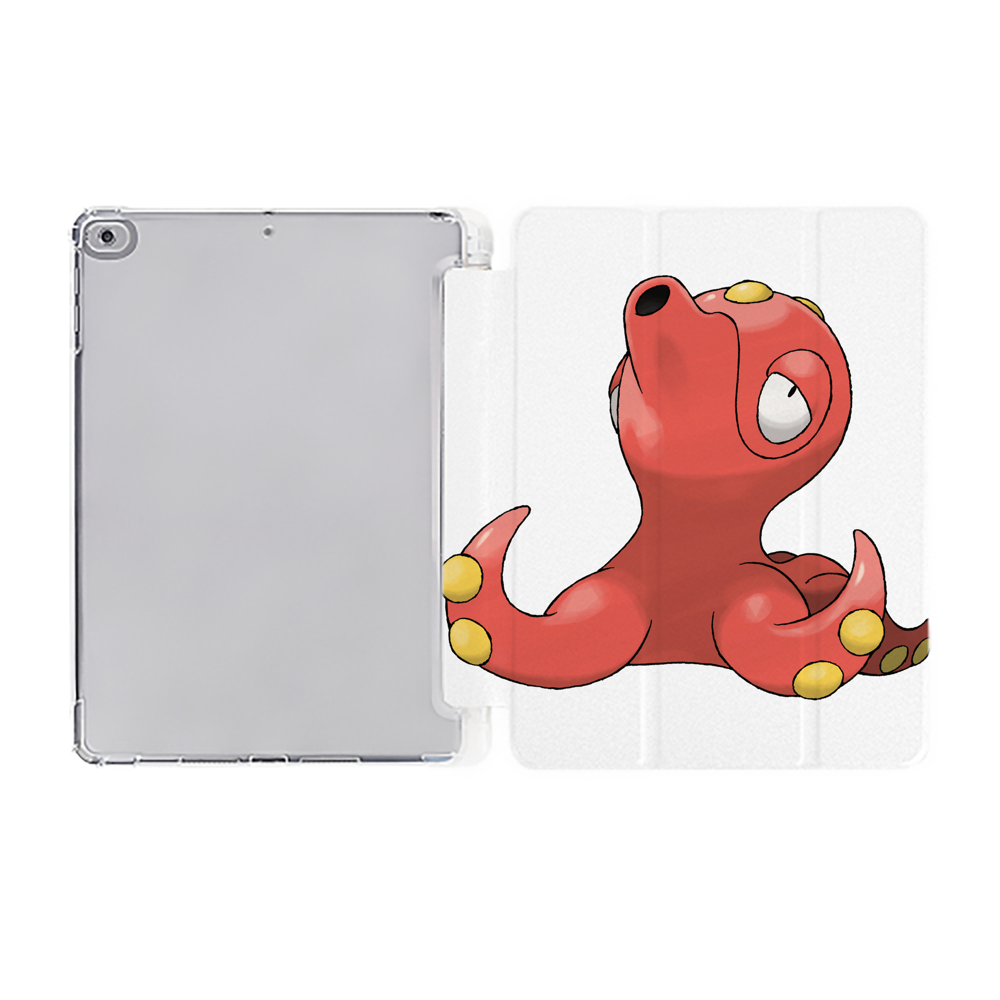（画像用） ポケットモンスター Pokémon IPad ケース ペン収納付き 三つ折りスタンド PUレザー×シリコン 対応機種9.5/10.5/10.9インチ